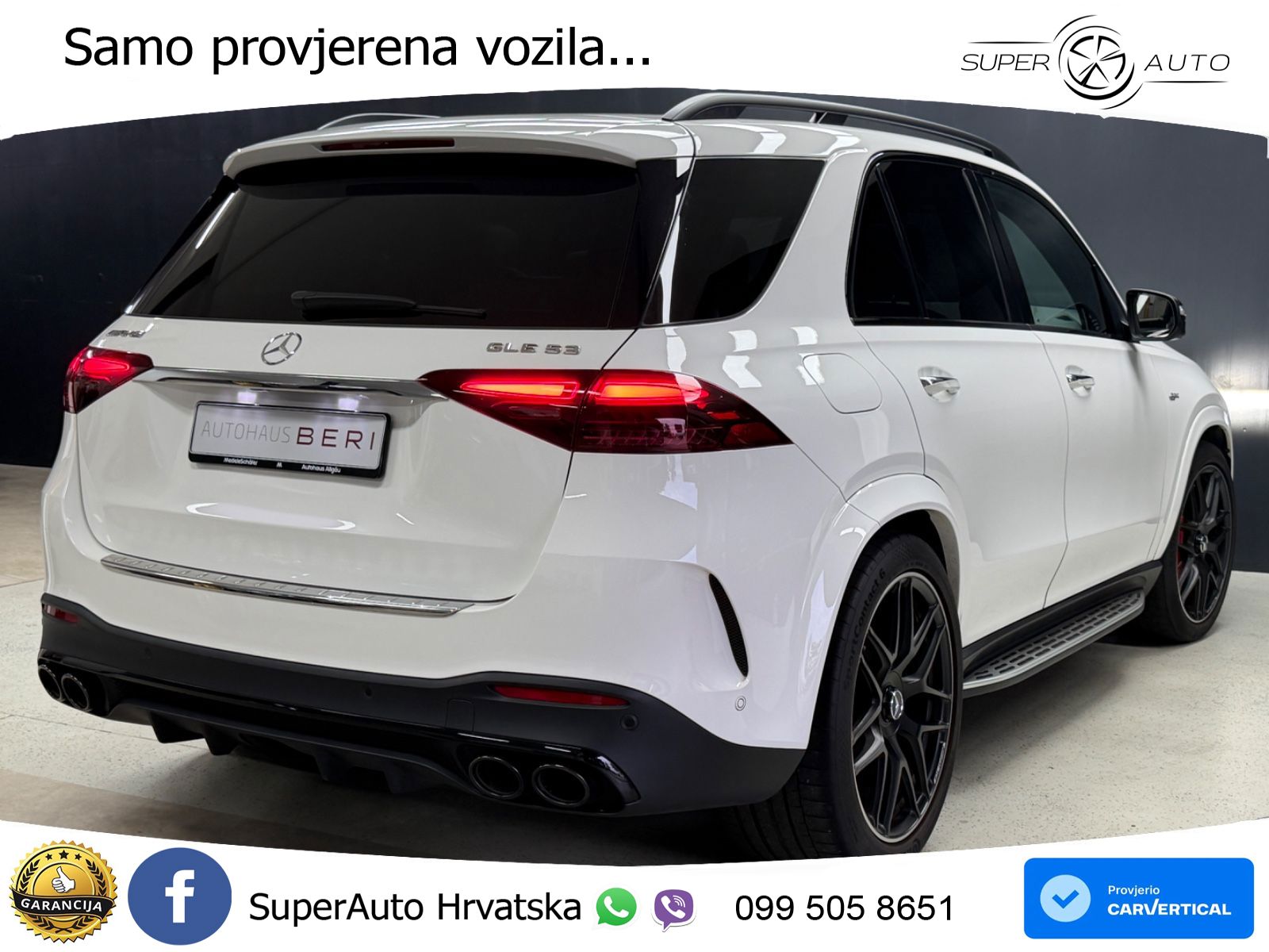 Mercedes AMG GLE 53 (435 KS) EQ Boost 4MATIC+ AMG SPEEDSHIFT TCT 9G ACC+HEAD+4xGR SJED+360+PANO