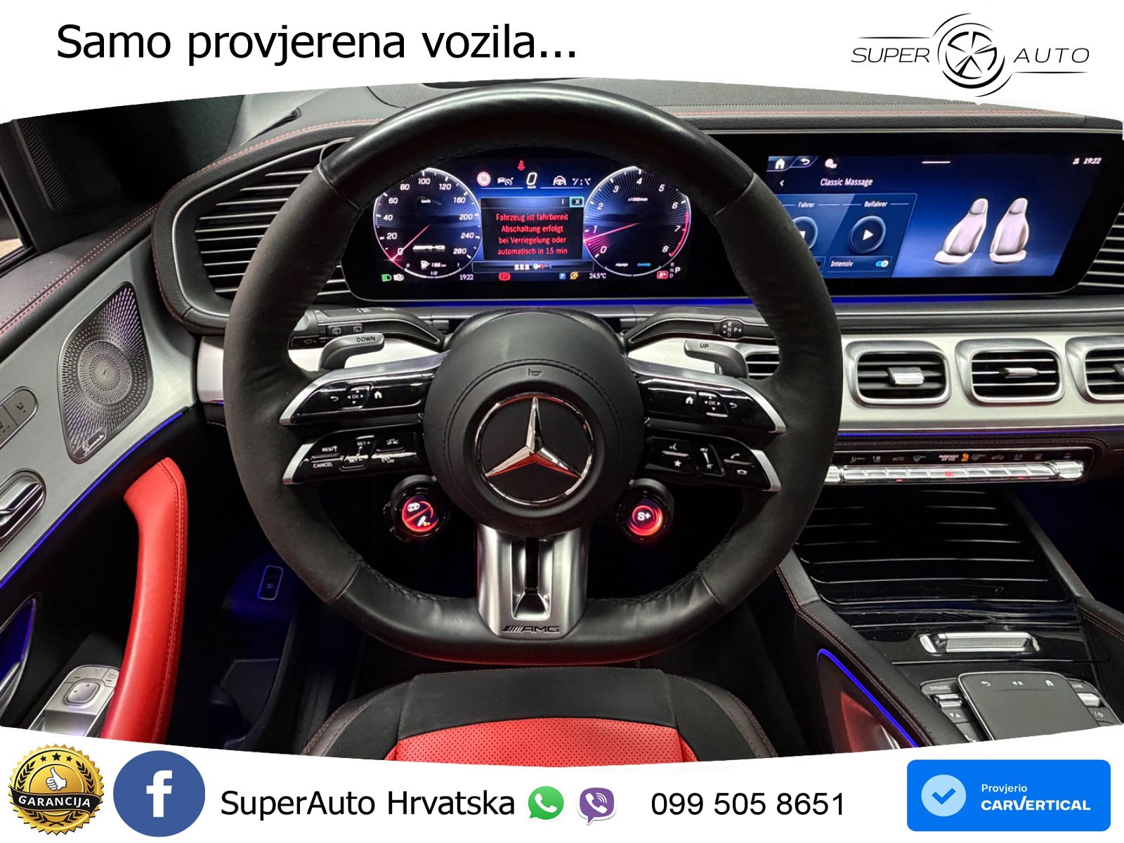 Mercedes AMG GLE 53 (435 KS) EQ Boost 4MATIC+ AMG SPEEDSHIFT TCT 9G ACC+HEAD+4xGR SJED+360+PANO