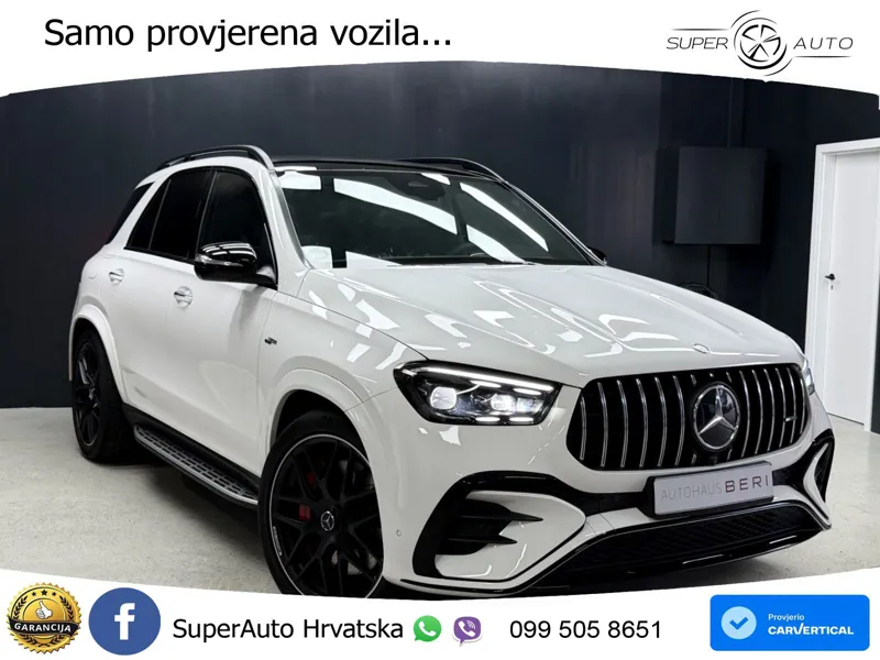 Mercedes AMG GLE 53 (435 KS) EQ Boost 4MATIC+ AMG SPEEDSHIFT TCT 9G ACC+HEAD+4xGR SJED+360+PANO