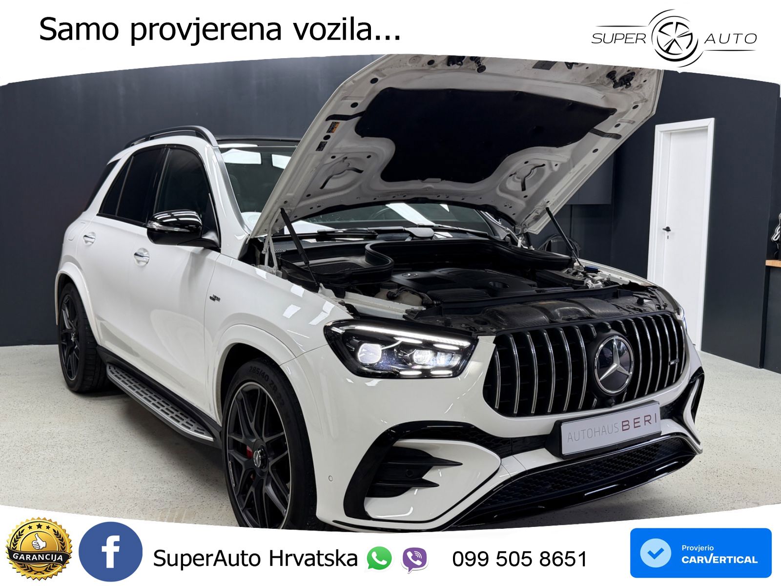 Mercedes AMG GLE 53 (435 KS) EQ Boost 4MATIC+ AMG SPEEDSHIFT TCT 9G ACC+HEAD+4xGR SJED+360+PANO