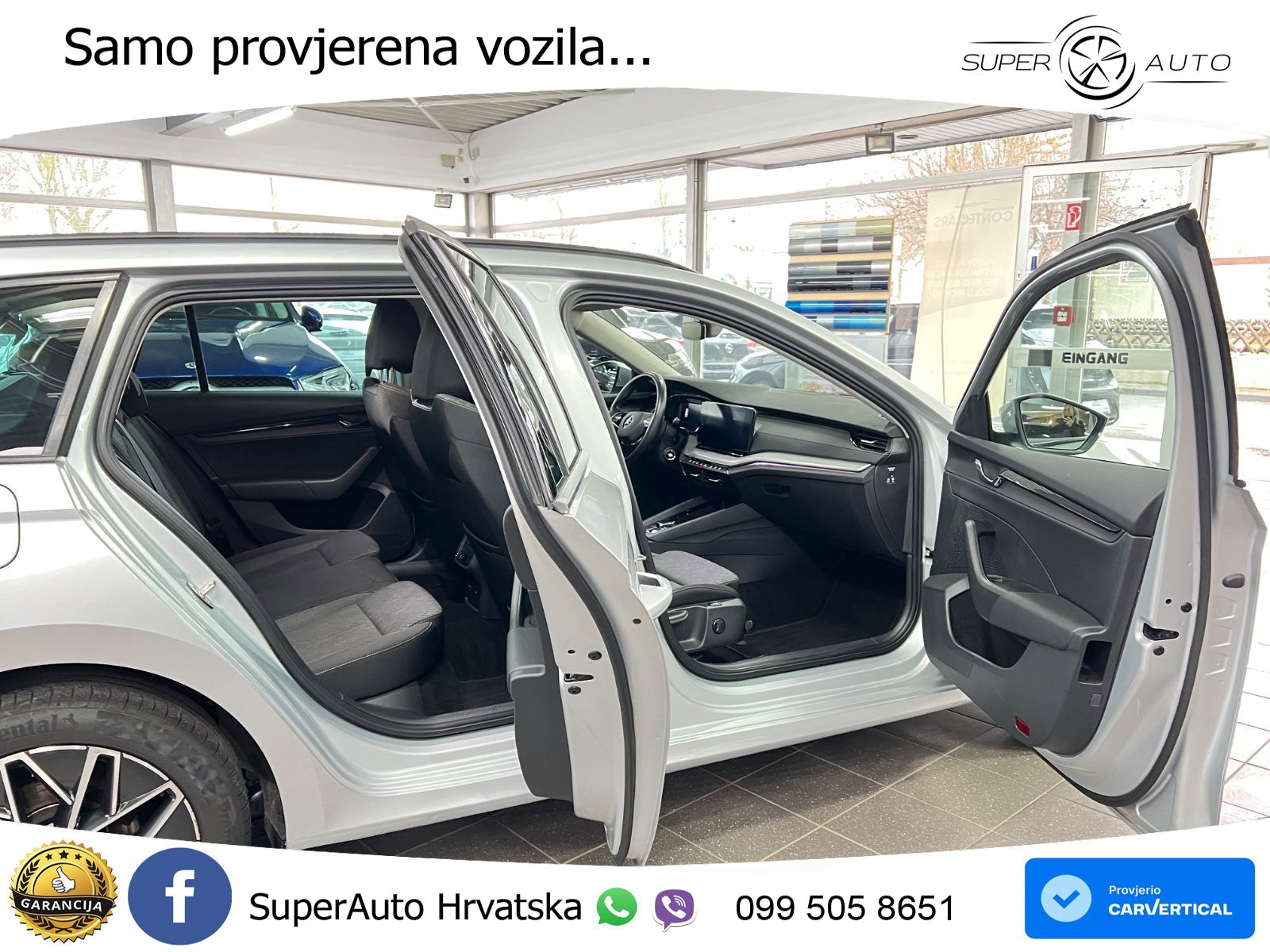 Škoda Octavia Combi 2.0 TDI (150 KS) DSG LED+GR SJED+ACC