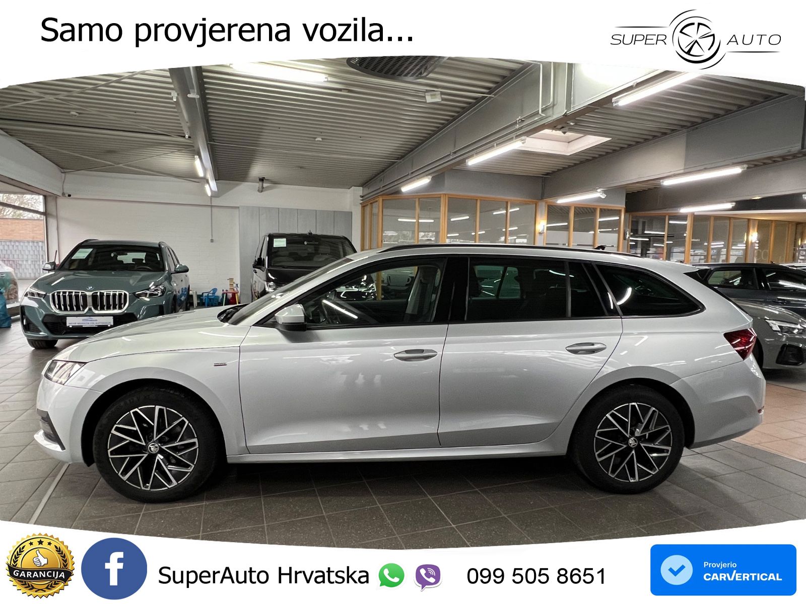 Škoda Octavia Combi 2.0 TDI (150 KS) DSG LED+GR SJED+ACC