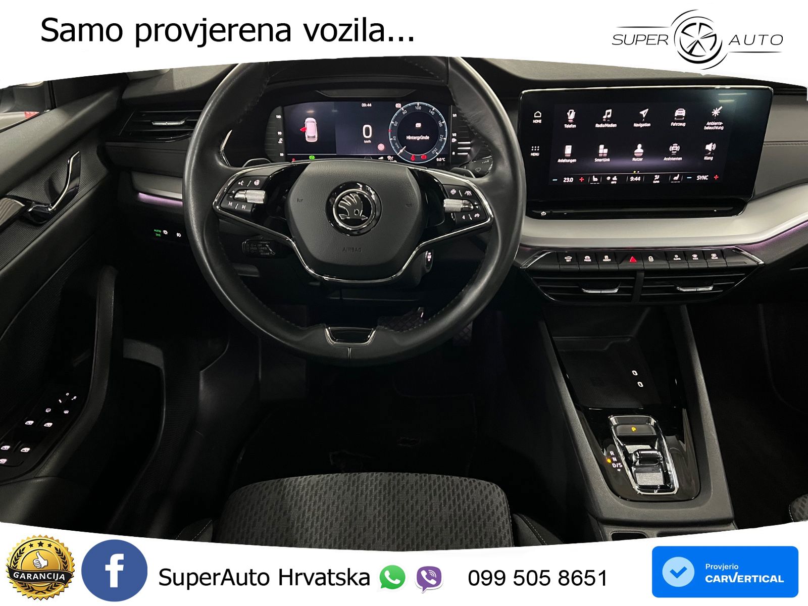 Škoda Octavia Combi 2.0 TDI (150 KS) DSG LED+GR SJED+ACC