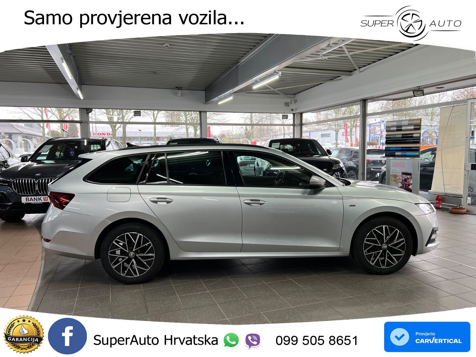 Škoda Octavia Combi 2.0 TDI (150 KS) DSG LED+GR SJED+ACC