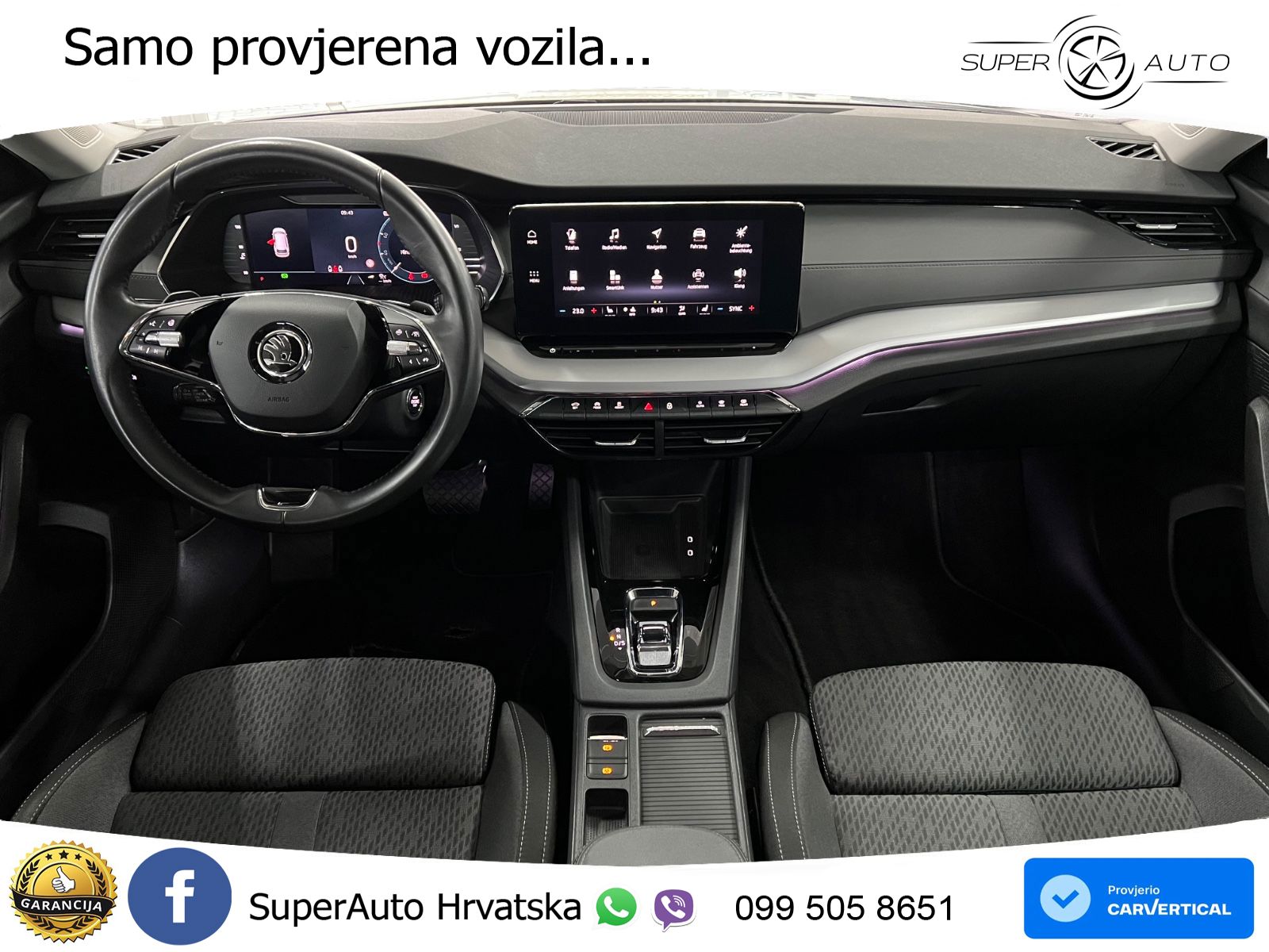 Škoda Octavia Combi 2.0 TDI (150 KS) DSG LED+GR SJED+ACC