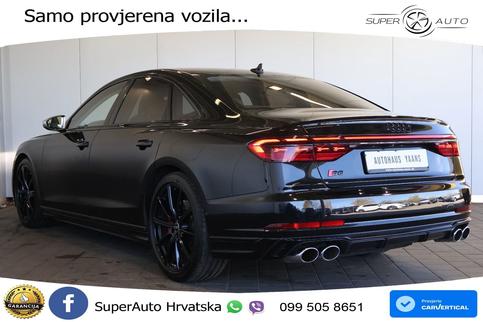 Audi S8 LED+GR SJED+ACC