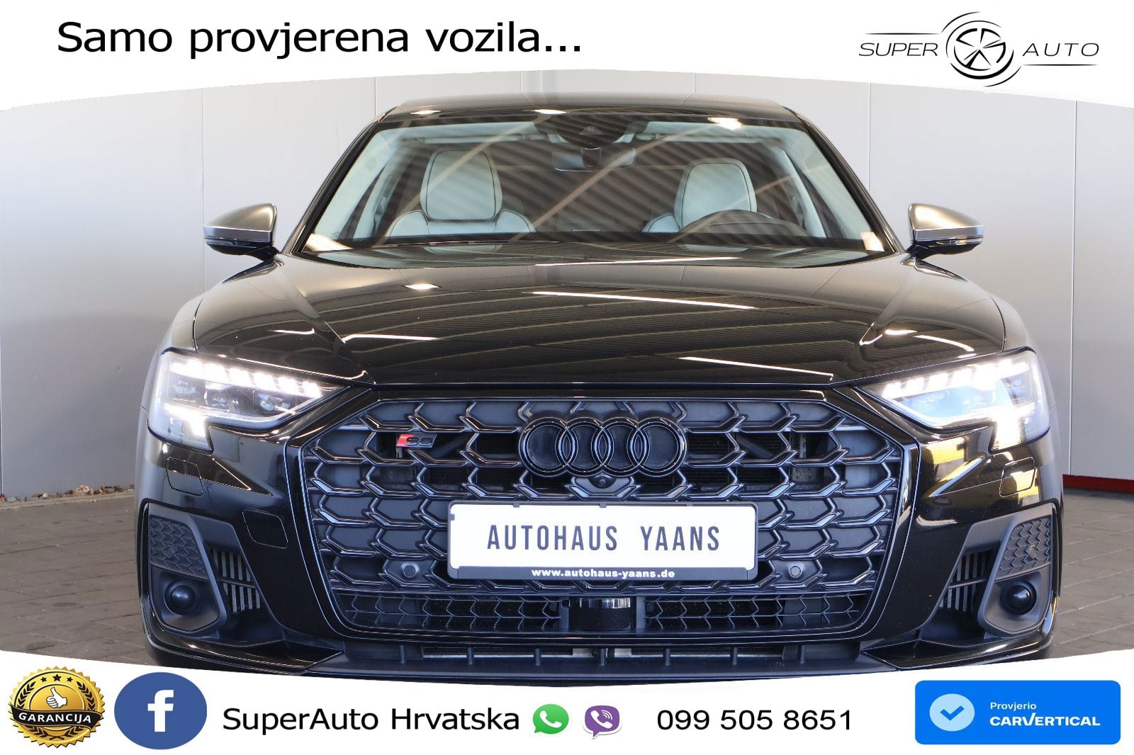 Audi S8 LED+GR SJED+ACC