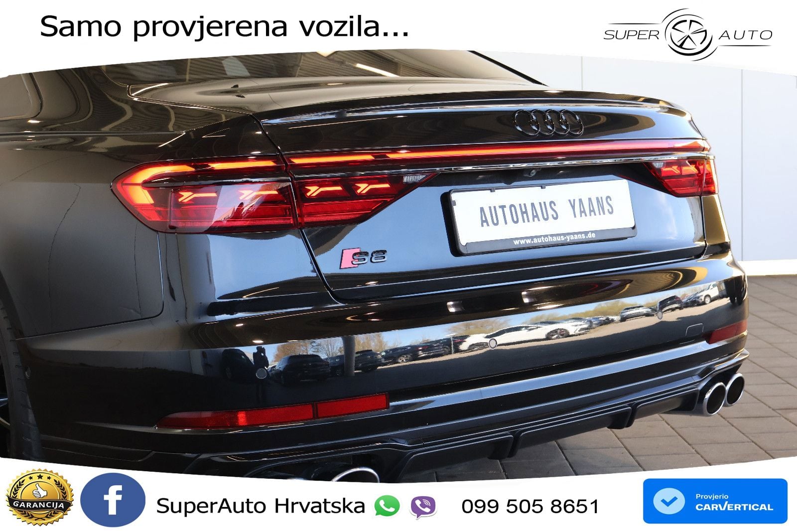 Audi S8 LED+GR SJED+ACC