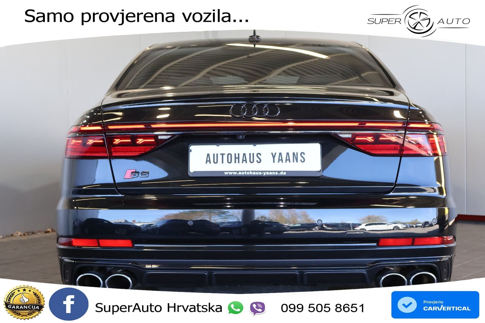 Audi S8 LED+GR SJED+ACC