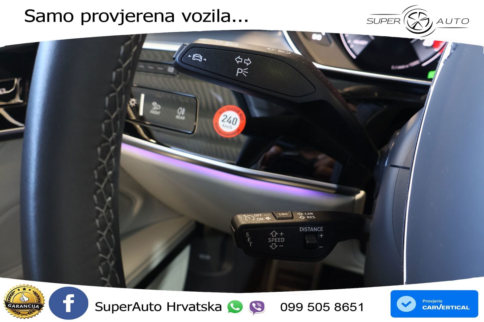 Audi S8 LED+GR SJED+ACC