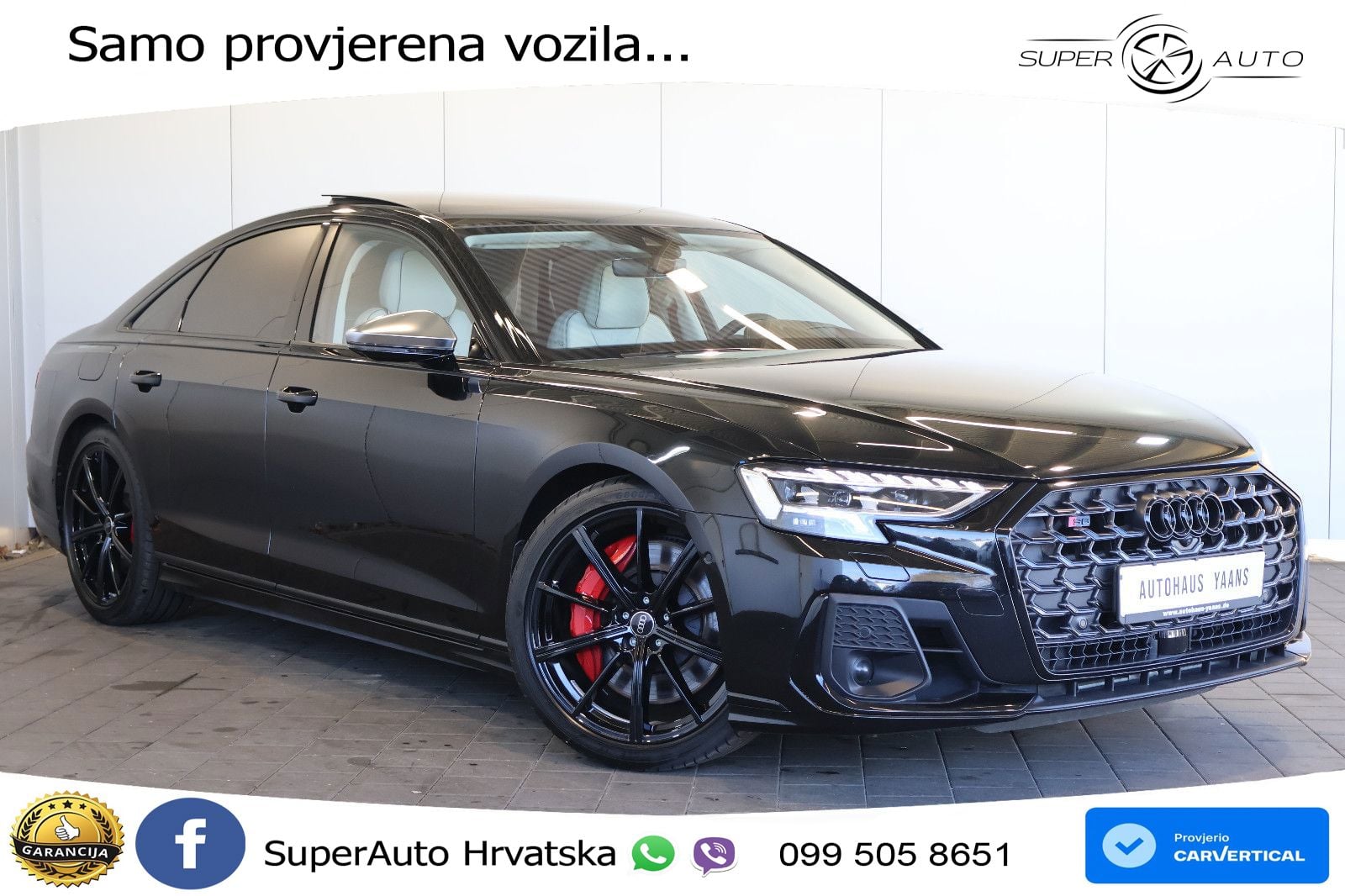 Audi S8 LED+GR SJED+ACC