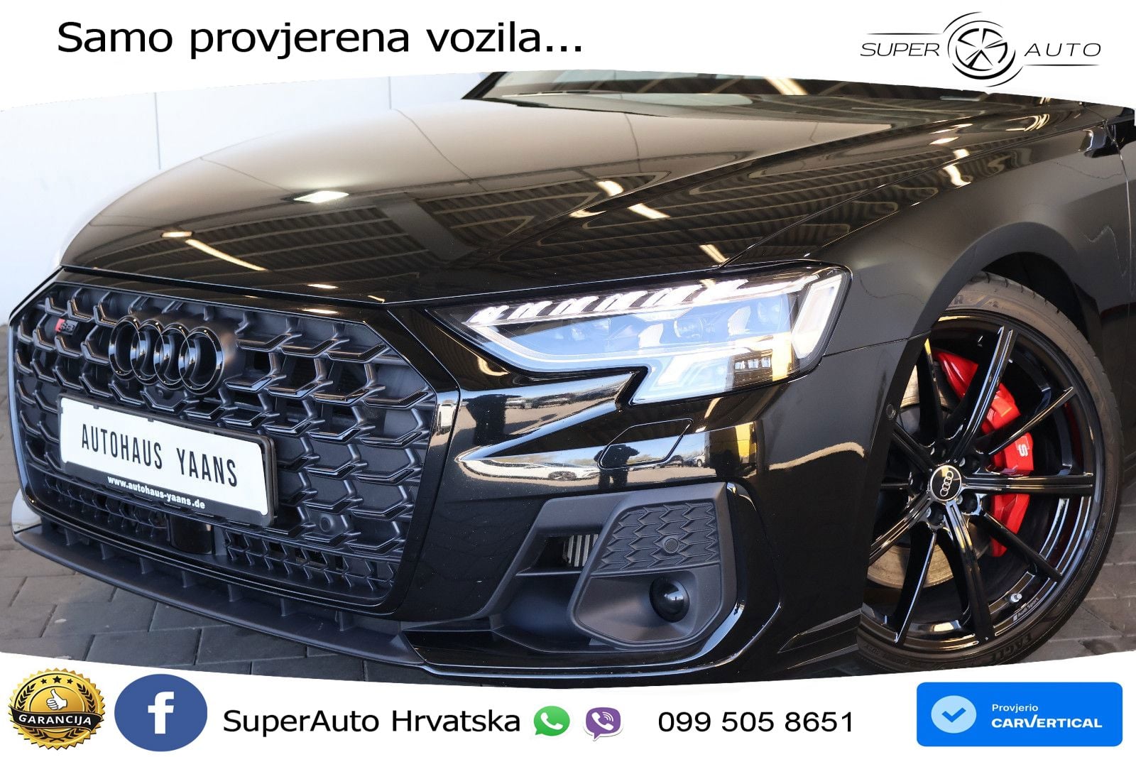 Audi S8 LED+GR SJED+ACC