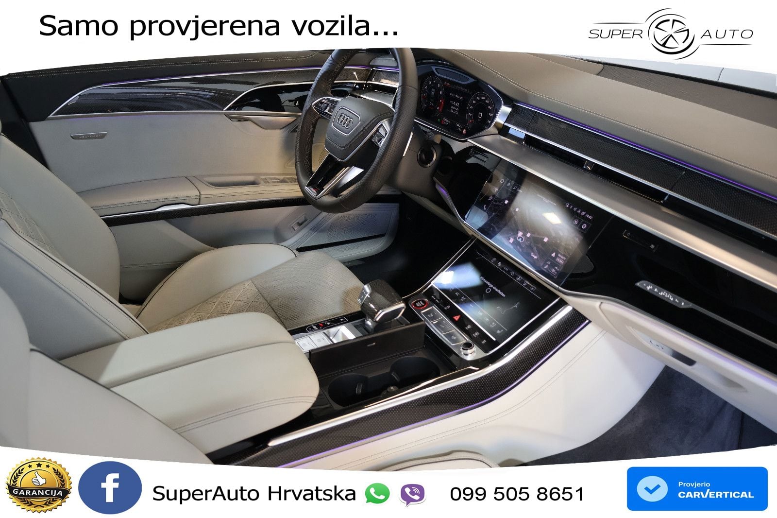Audi S8 LED+GR SJED+ACC