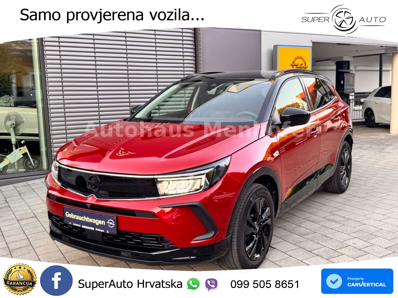 Opel Grandland 1.2i Turbo (130 KS) Automatic GS LED+GR SJED+ACC