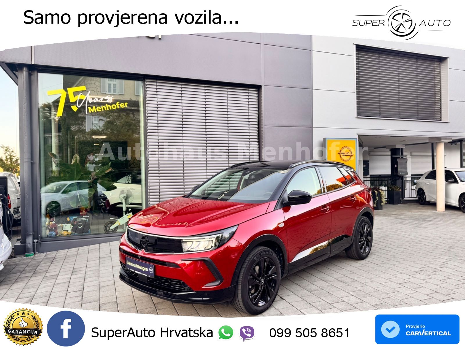 Opel Grandland 1.2i Turbo (130 KS) Automatic GS LED+GR SJED+ACC