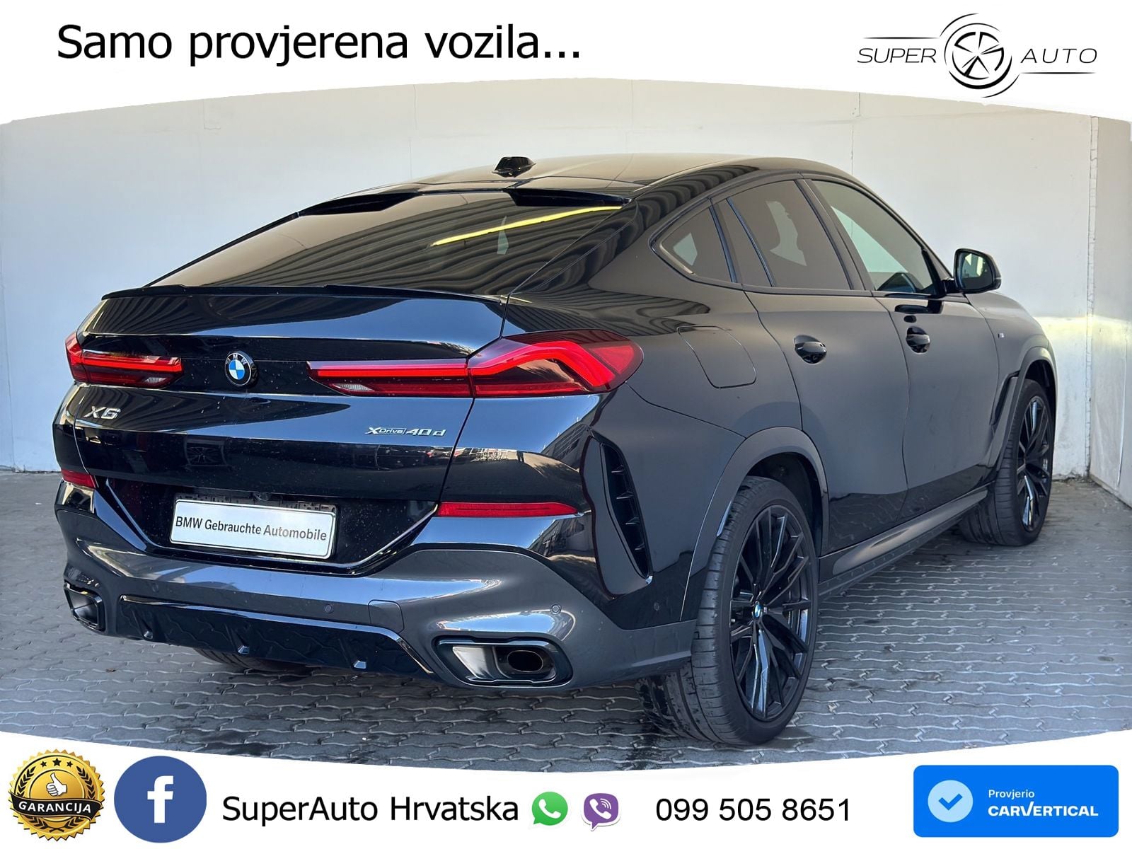 BMW X6 40d (352 KS) xDrive Steptronic M Sport LED+GR SJED+ACC