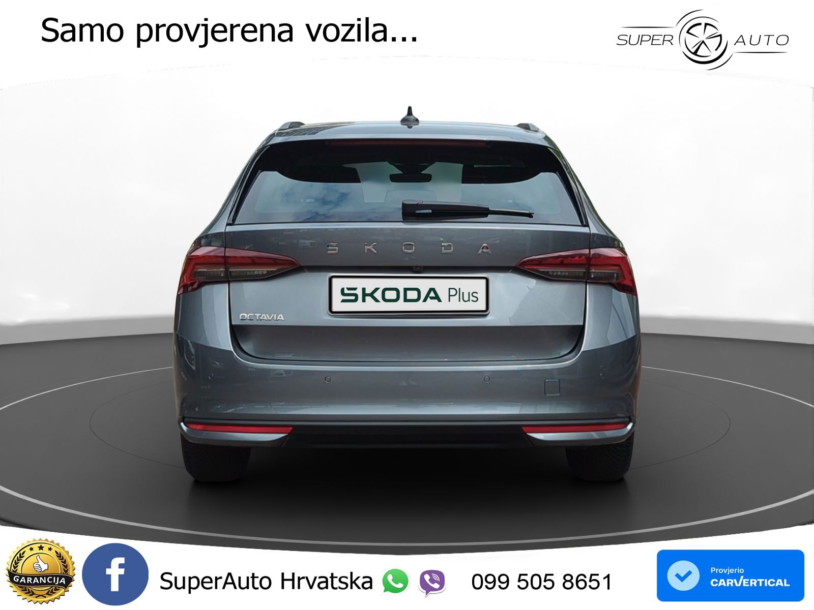 Škoda Octavia Combi 2.0 TDI (150 KS) DSG LED+GR SJED+ACC