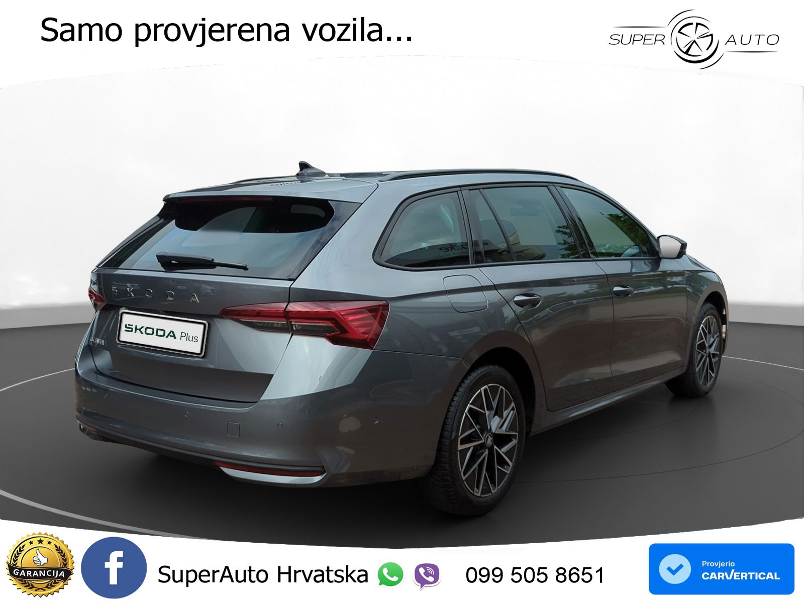 Škoda Octavia Combi 2.0 TDI (150 KS) DSG LED+GR SJED+ACC