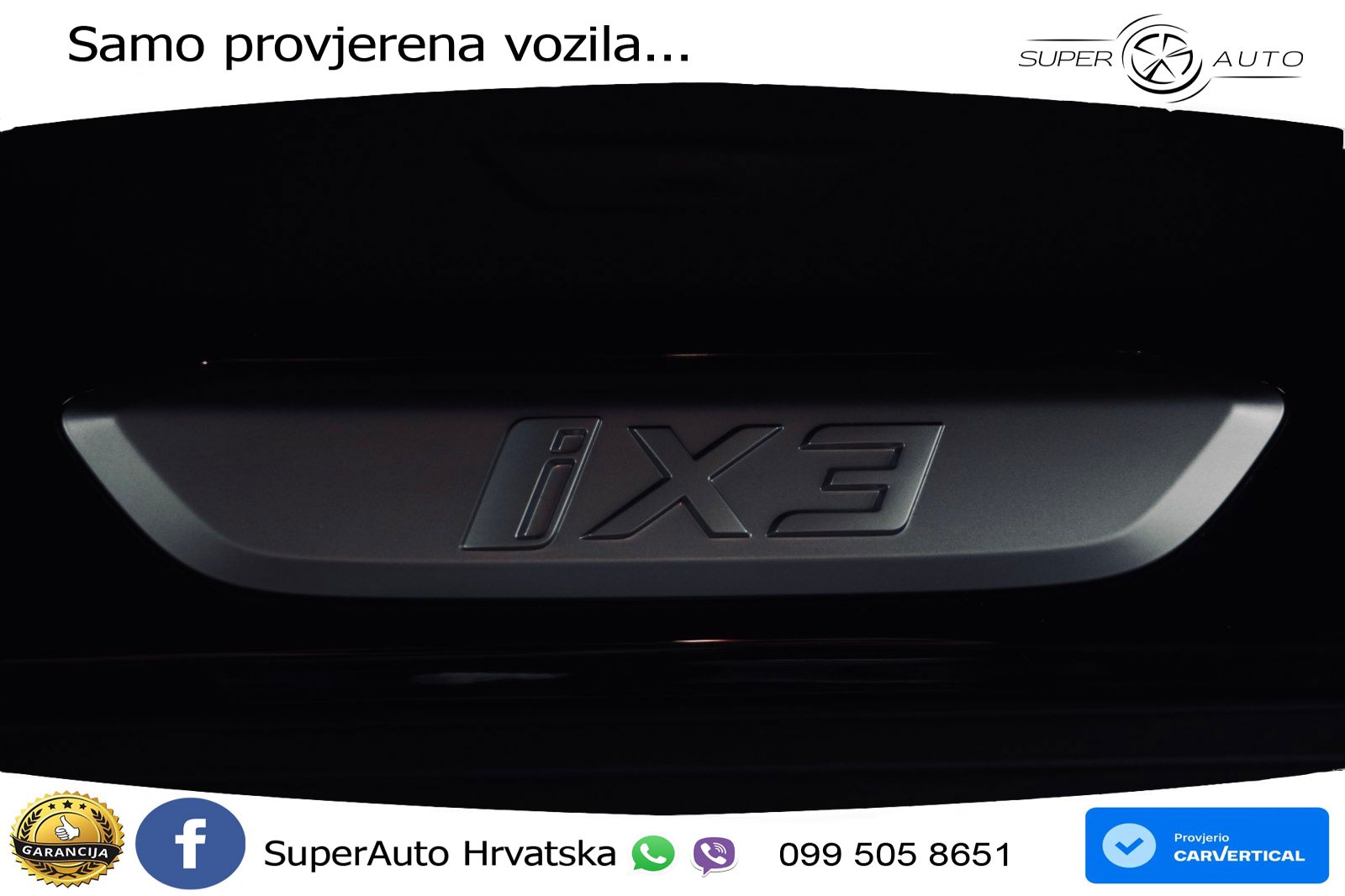 BMW iX3 80 kWh (286 KS) M Sport ACC+HEAD+GR SJED+360+PANO