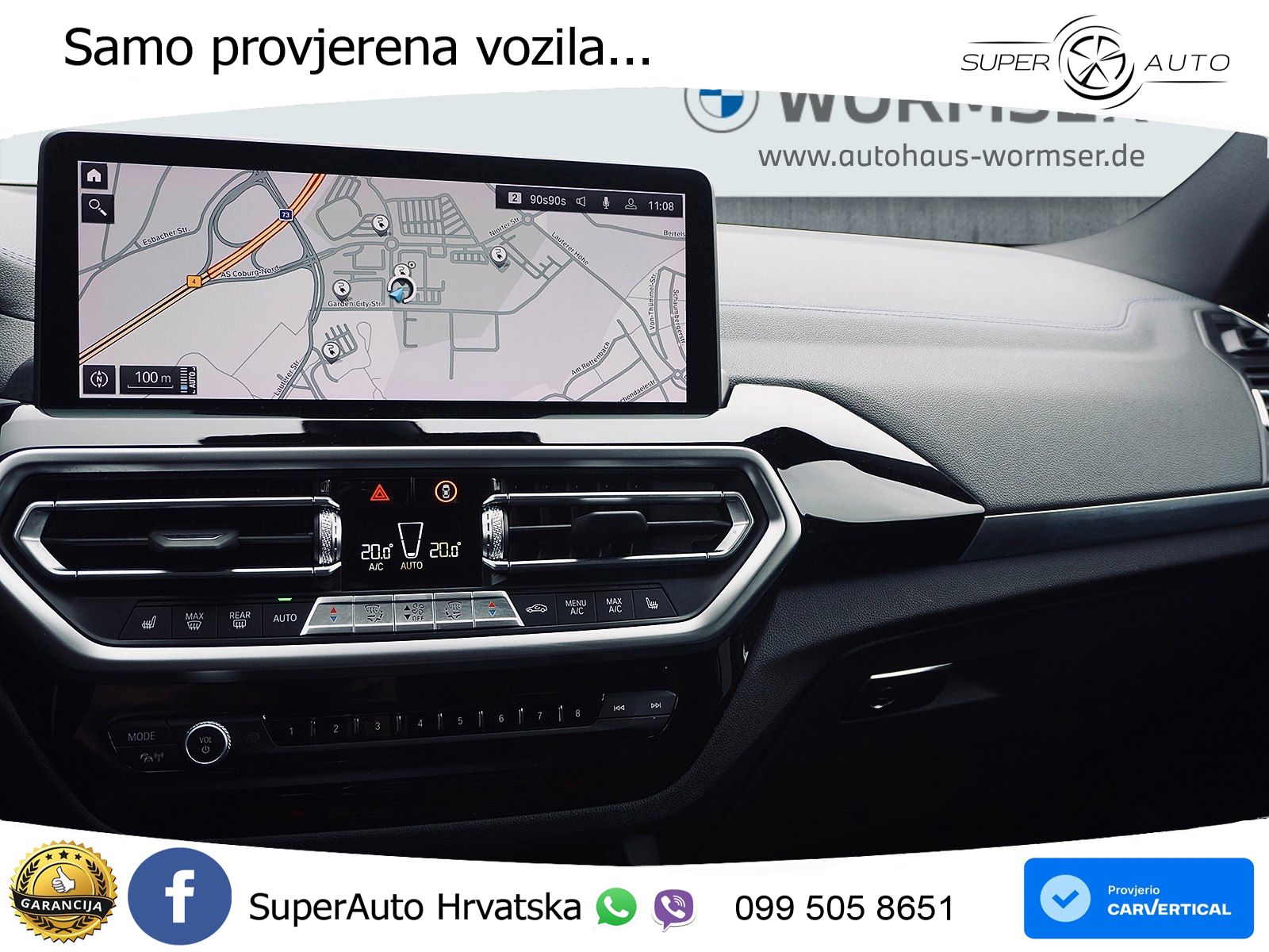 BMW iX3 80 kWh (286 KS) M Sport ACC+HEAD+GR SJED+360+PANO