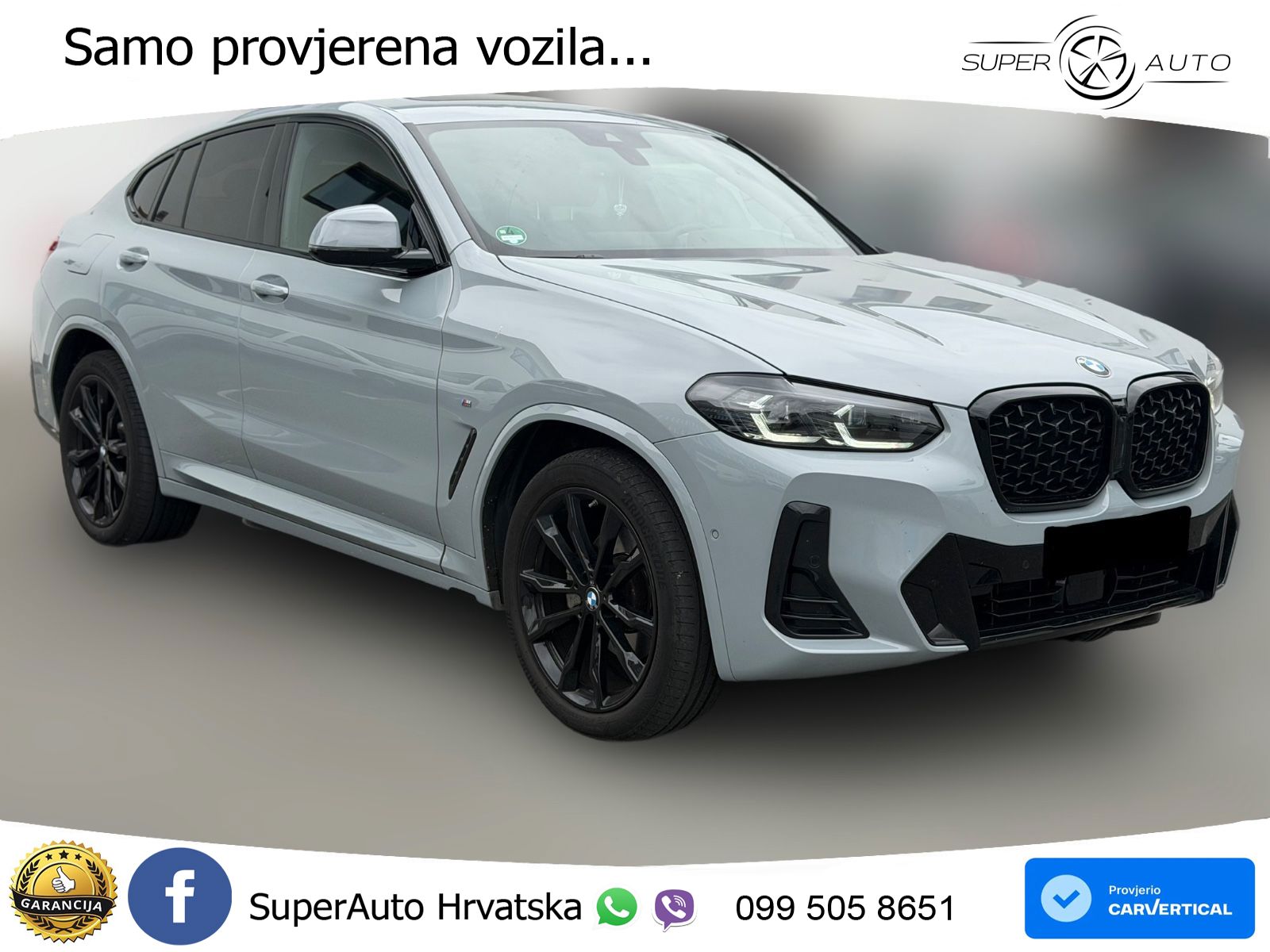 BMW X4 20d (190 KS) xDrive Steptronic M Sport LED+GR SJED+ACC