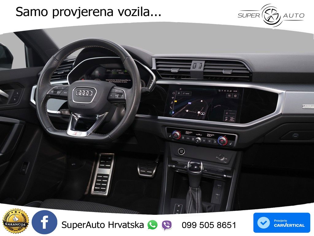Audi Q3 35 TFSI (150 KS) S tronic S line LED+GR SJED+ACC