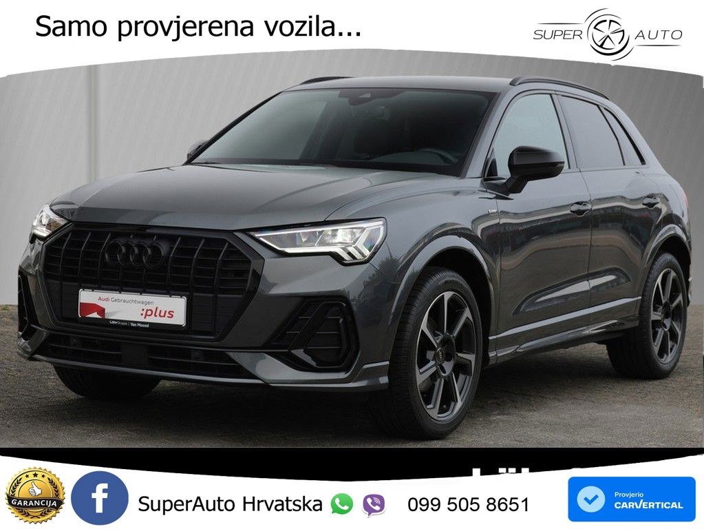 Audi Q3 35 TFSI (150 KS) S tronic S line LED+GR SJED+ACC