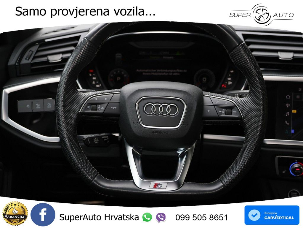 Audi Q3 35 TFSI (150 KS) S tronic S line LED+GR SJED+ACC