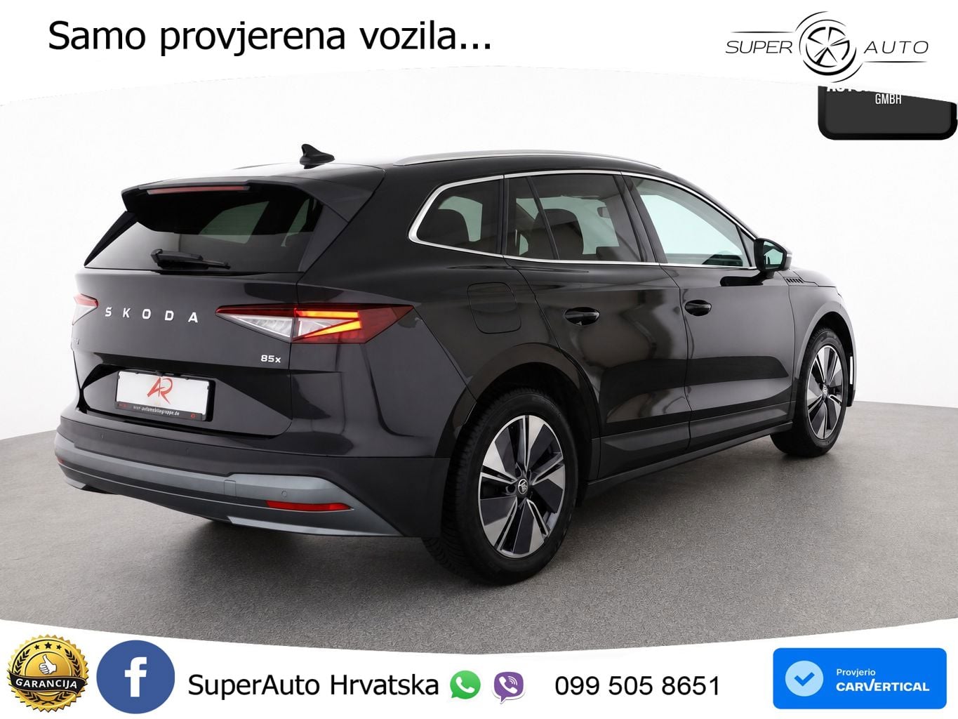 Škoda Enyaq 85x 82 kWh (286 KS) AWD Loft LED+GR SJED+ACC