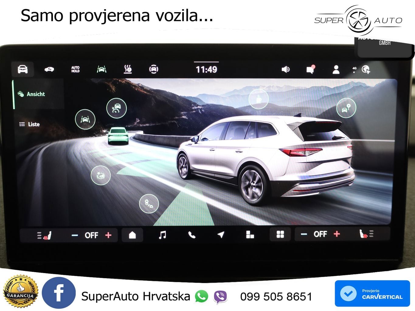 Škoda Enyaq 85x 82 kWh (286 KS) AWD Loft LED+GR SJED+ACC