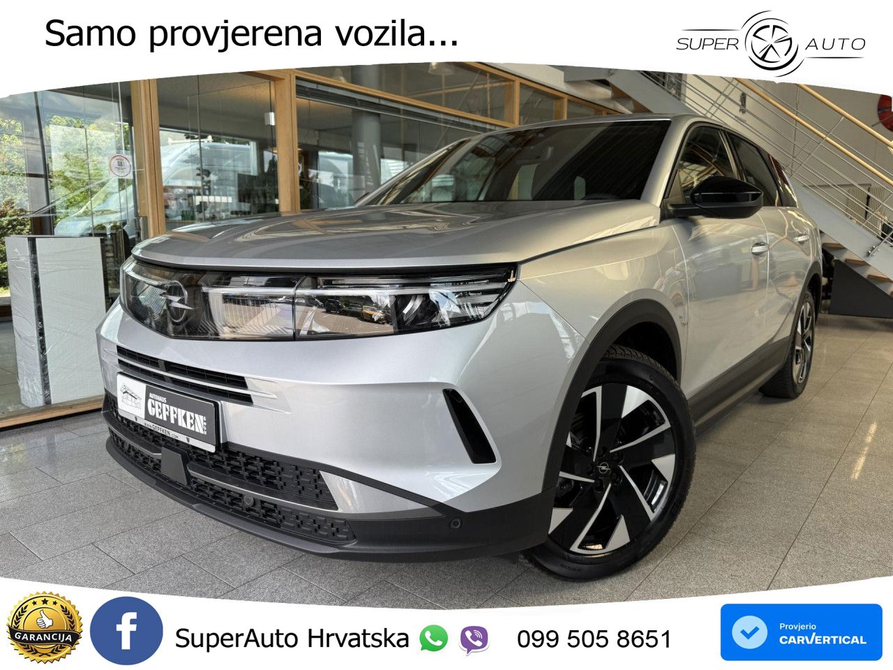Opel Grandland 1.2 Turbo (145 KS) Hybrid eDCT Edition LED+GR SJED+ACC