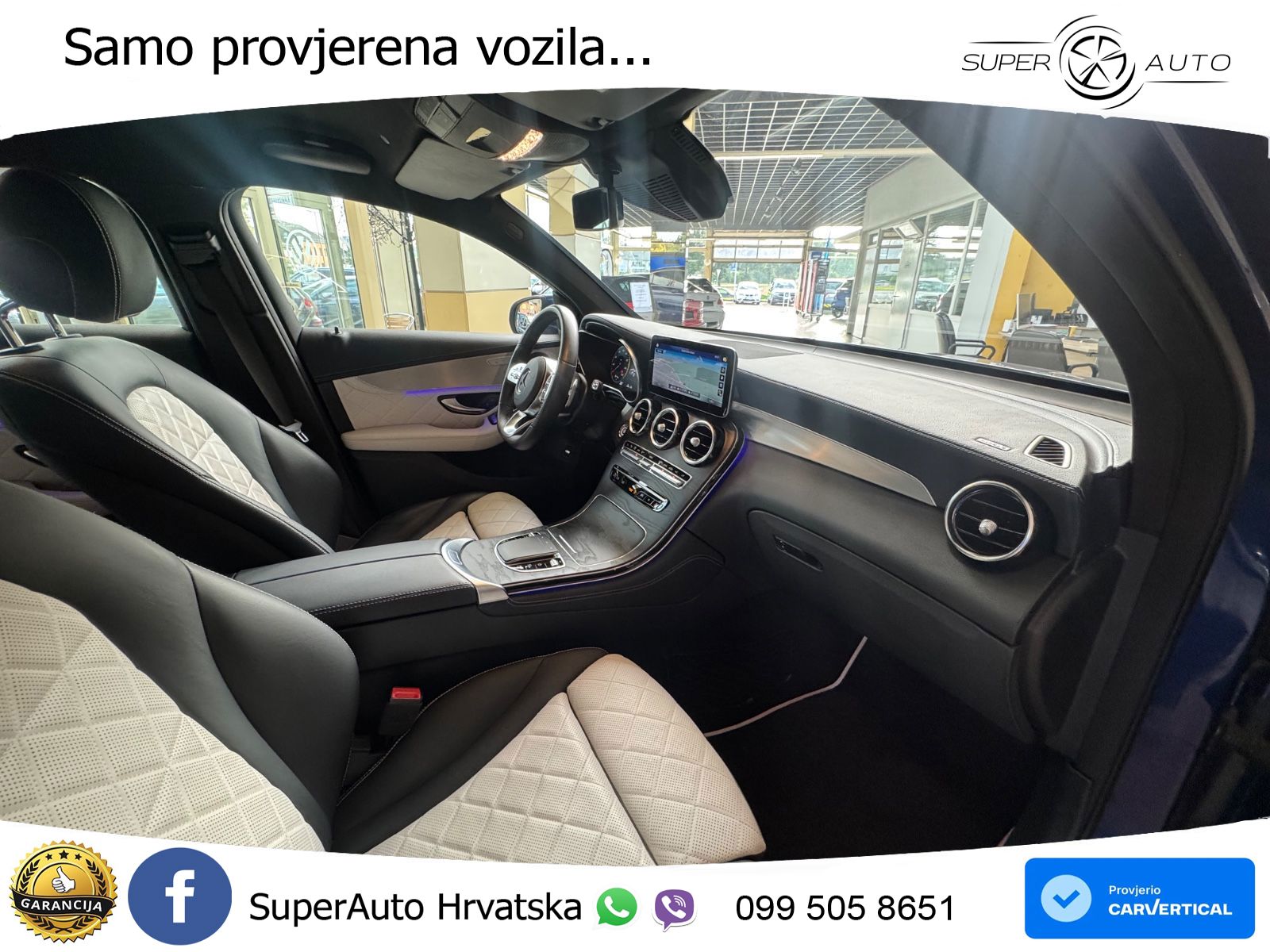 Mercedes GLC 300d (245 KS) 4MATIC G-TRONIC AMG ZRAČNI+ACC+GR SJED+KAM