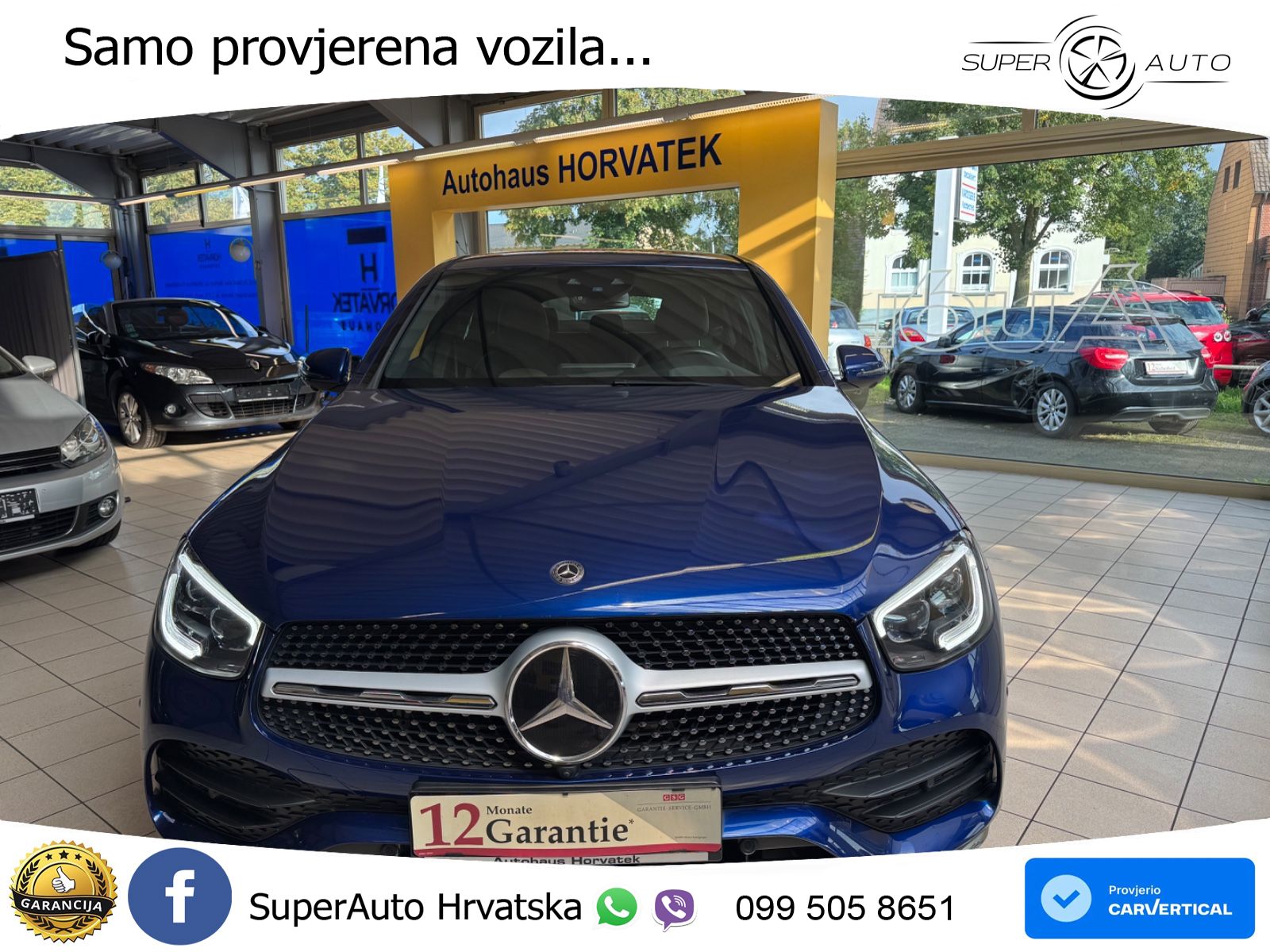 Mercedes GLC 300d (245 KS) 4MATIC G-TRONIC AMG ZRAČNI+ACC+GR SJED+KAM