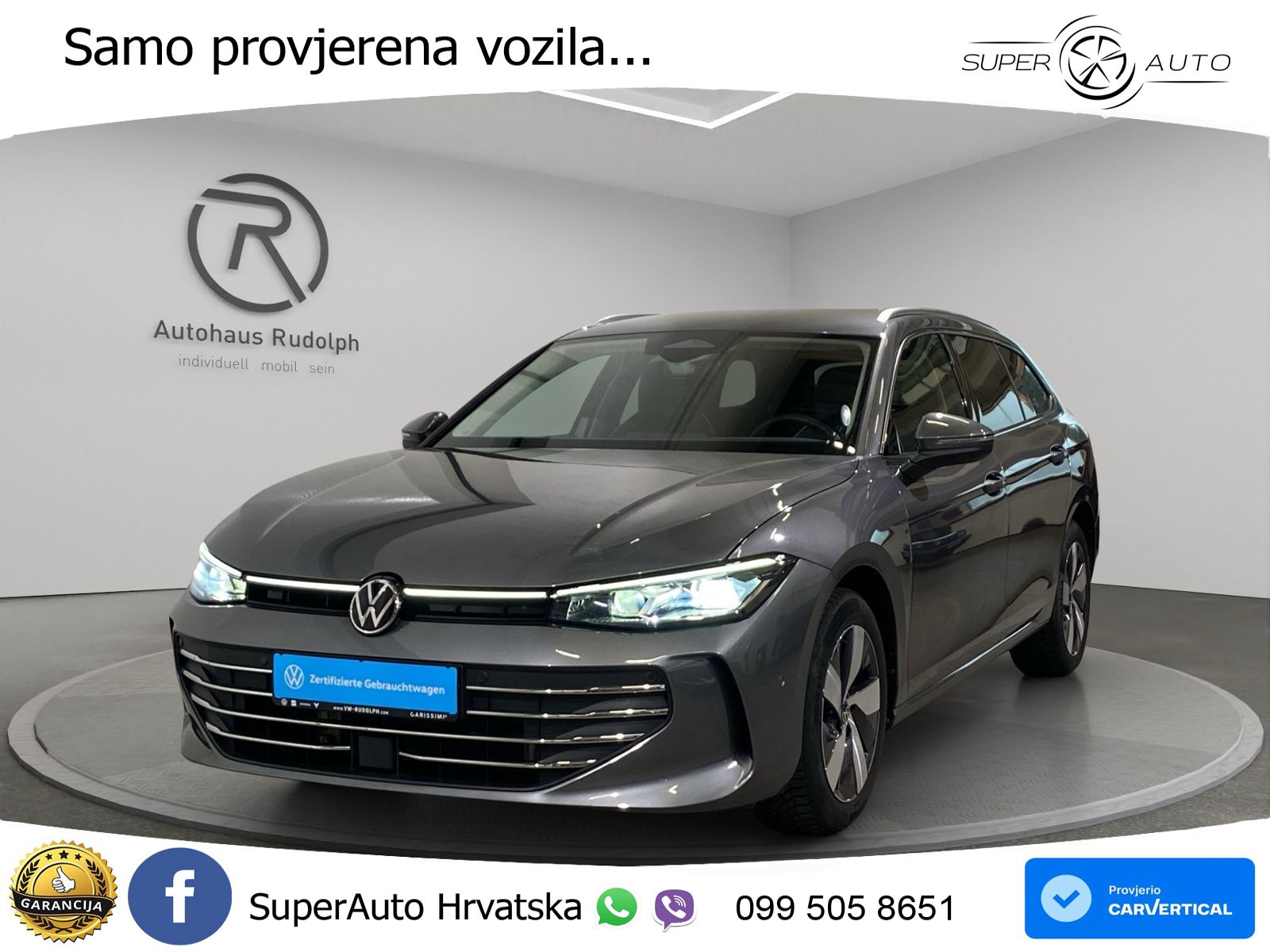Volkswagen Passat Variant 1.5 eTSI (150 KS) DSG Business LED+GR SJED+ACC