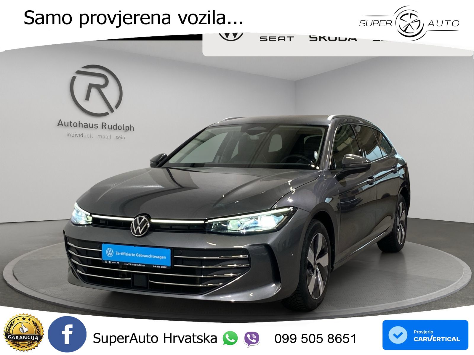 Volkswagen Passat Variant 1.5 eTSI (150 KS) DSG Business LED+GR SJED+ACC