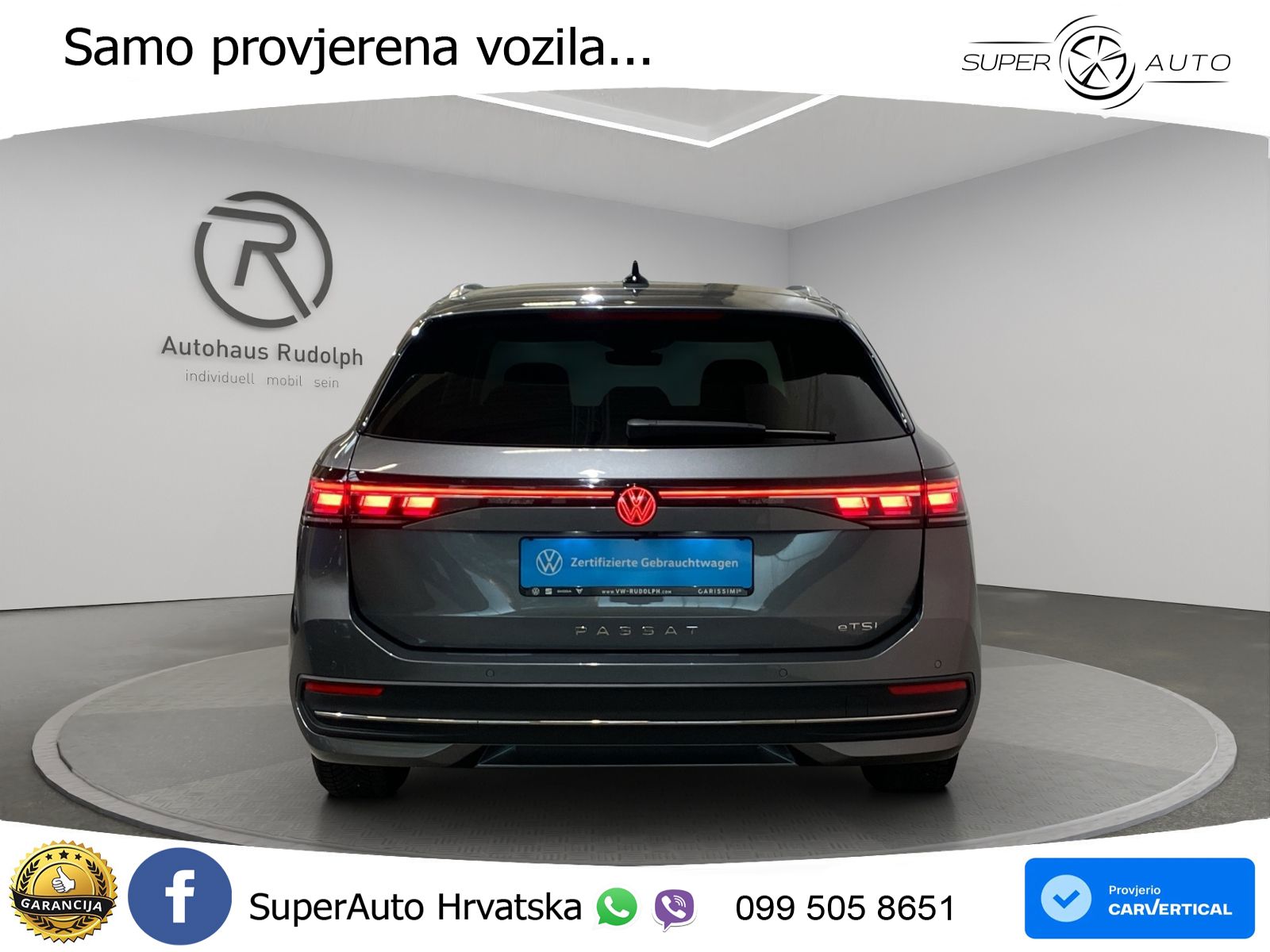 Volkswagen Passat Variant 1.5 eTSI (150 KS) DSG Business LED+GR SJED+ACC