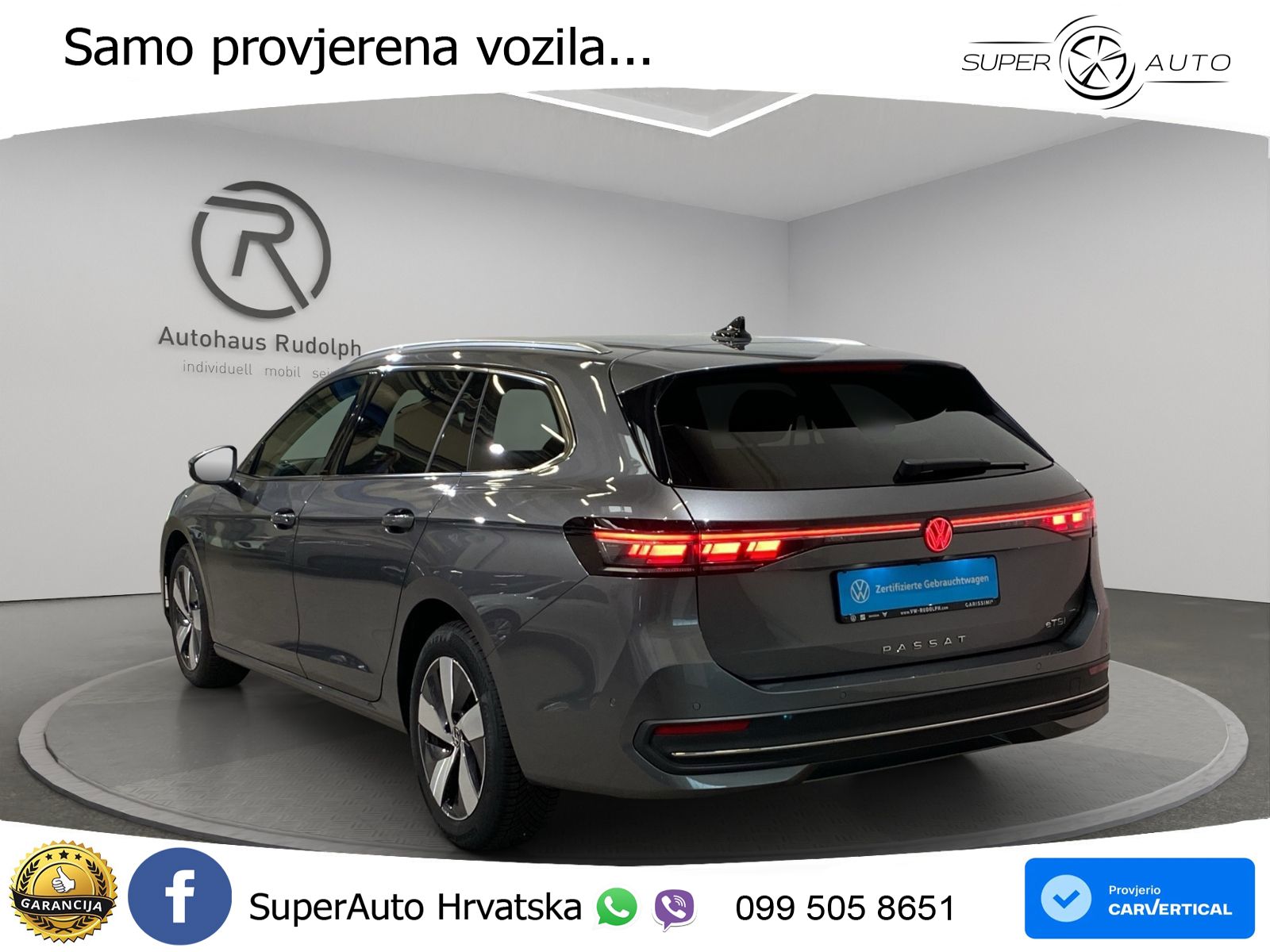 Volkswagen Passat Variant 1.5 eTSI (150 KS) DSG Business LED+GR SJED+ACC