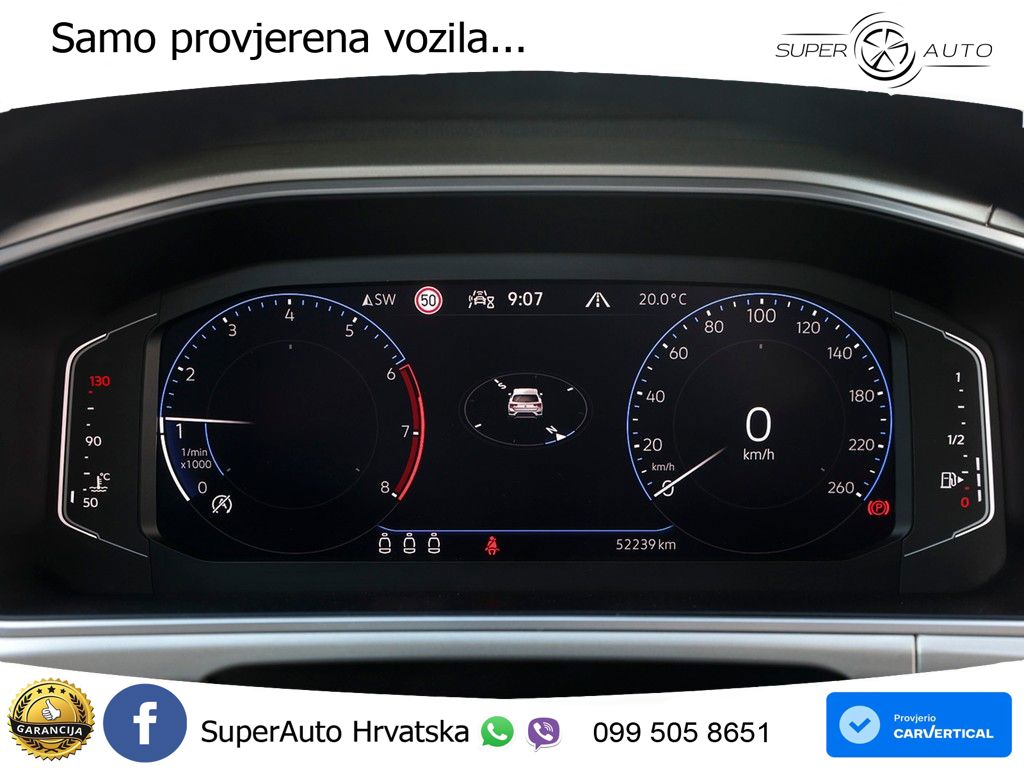 Volkswagen T-Roc I 1.5 TSI (150 KS) MATRIX+GR SJED+KAM