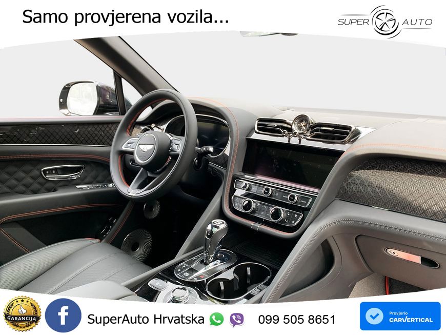 Bentley Bentayga EWB 4.0 V8 (550 KS) 4WD Automatic LED+GR SJED+ACC