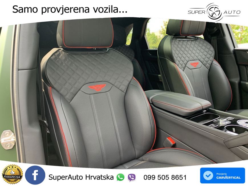 Bentley Bentayga EWB 4.0 V8 (550 KS) 4WD Automatic LED+GR SJED+ACC