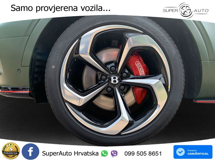 Bentley Bentayga EWB 4.0 V8 (550 KS) 4WD Automatic LED+GR SJED+ACC