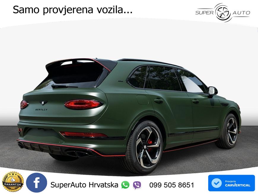 Bentley Bentayga EWB 4.0 V8 (550 KS) 4WD Automatic LED+GR SJED+ACC