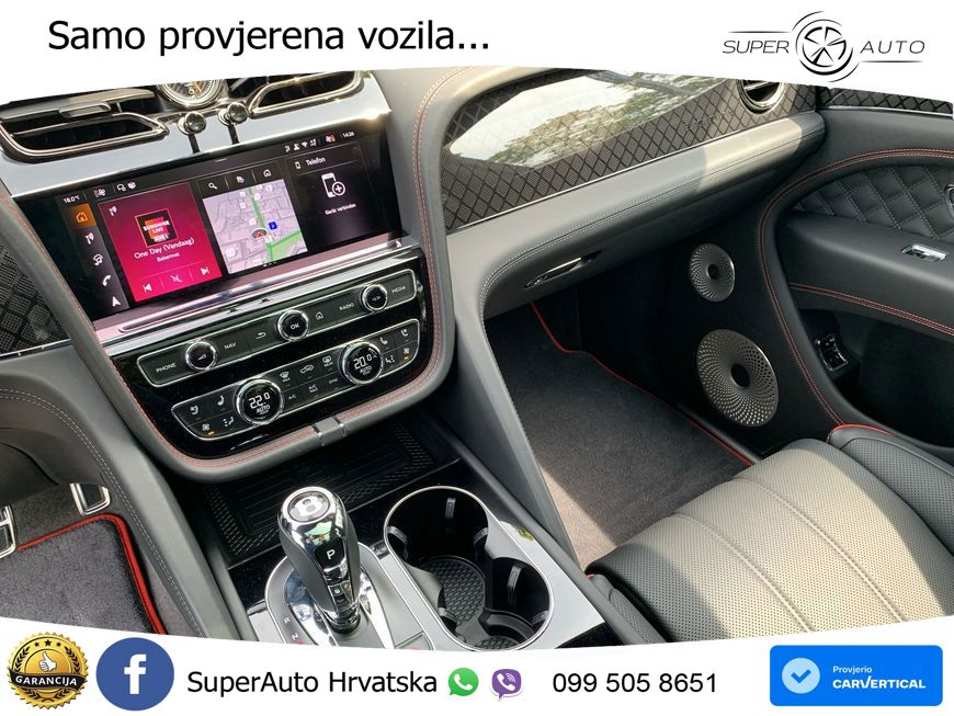 Bentley Bentayga EWB 4.0 V8 (550 KS) 4WD Automatic LED+GR SJED+ACC