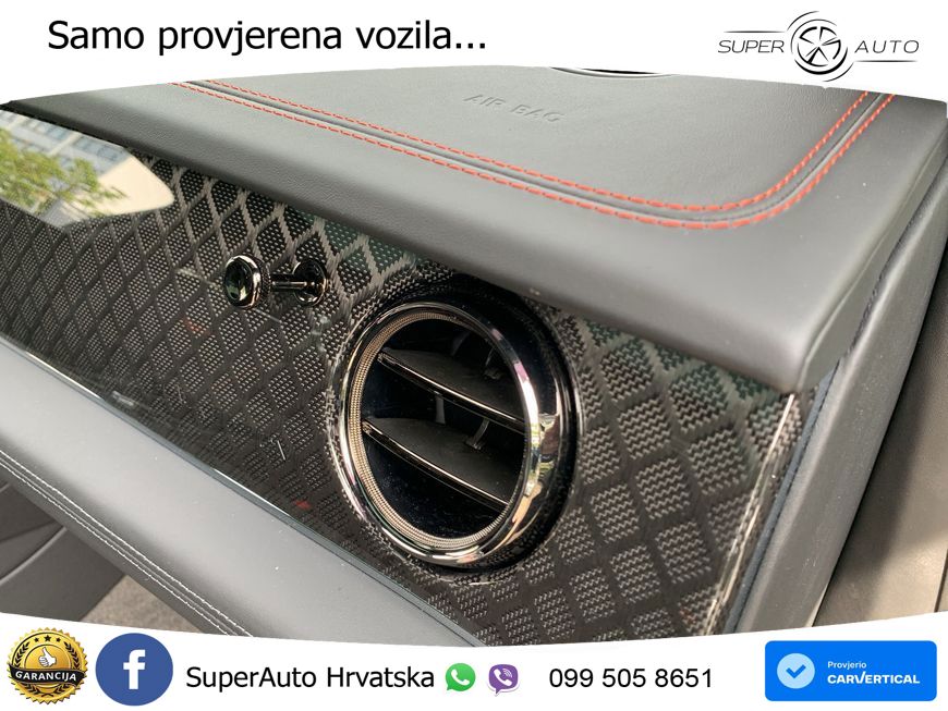 Bentley Bentayga EWB 4.0 V8 (550 KS) 4WD Automatic LED+GR SJED+ACC