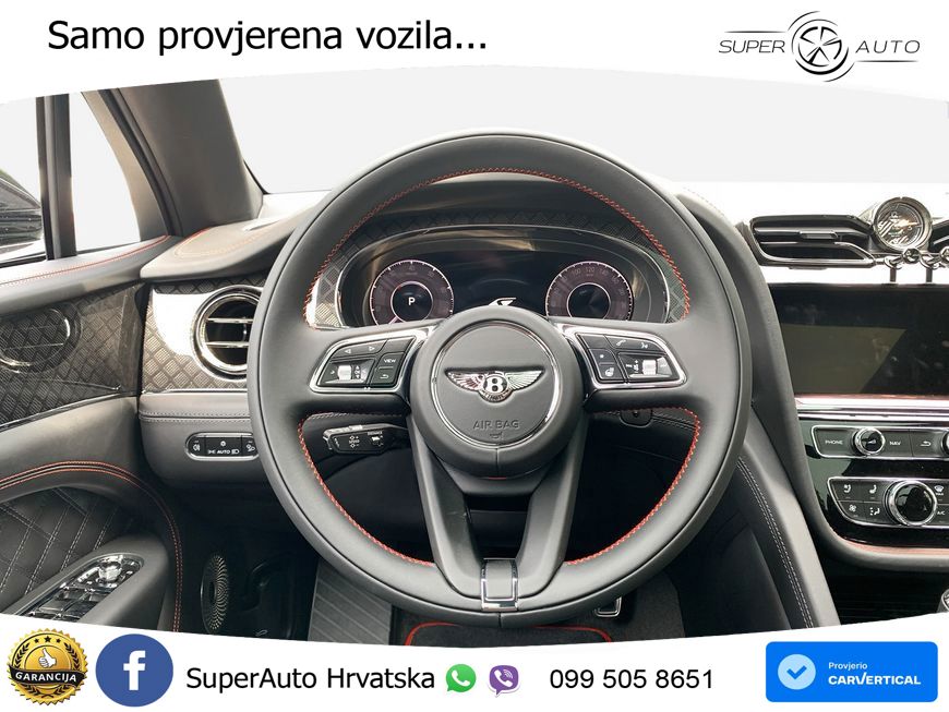 Bentley Bentayga EWB 4.0 V8 (550 KS) 4WD Automatic LED+GR SJED+ACC