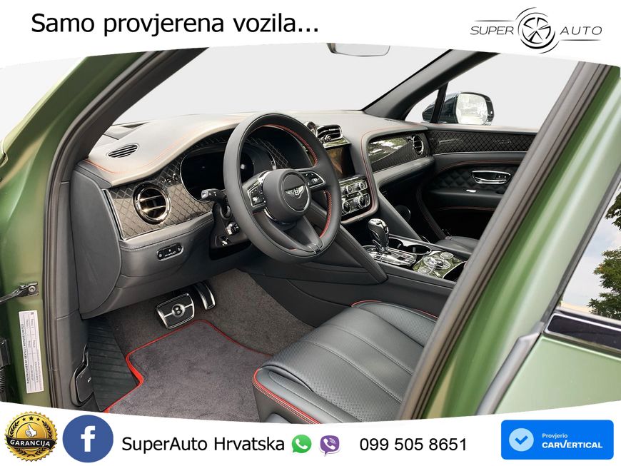 Bentley Bentayga EWB 4.0 V8 (550 KS) 4WD Automatic LED+GR SJED+ACC