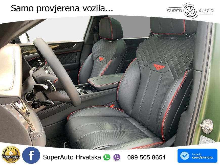 Bentley Bentayga EWB 4.0 V8 (550 KS) 4WD Automatic LED+GR SJED+ACC