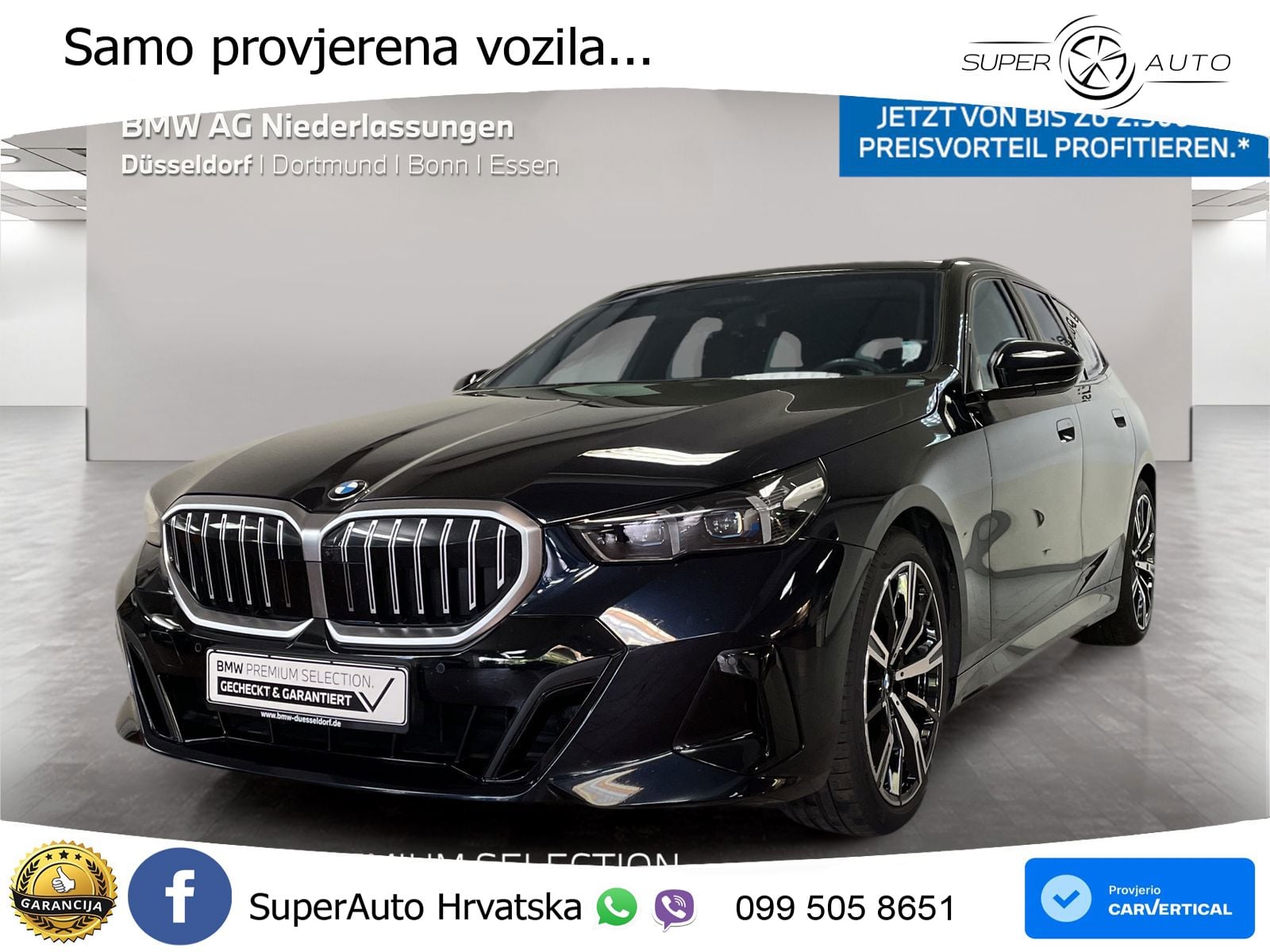 BMW 520d Touring (197 KS) xDrive Steptronic M Sport