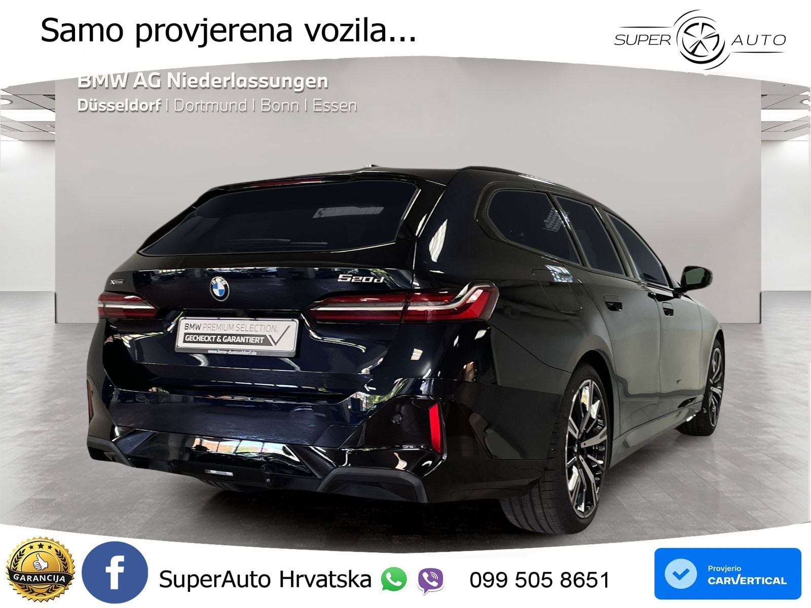 BMW 520d Touring (197 KS) xDrive Steptronic M Sport