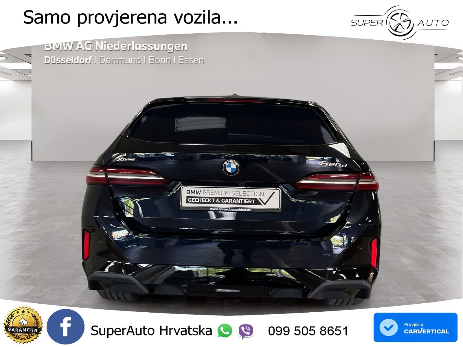 BMW 520d Touring (197 KS) xDrive Steptronic M Sport